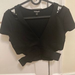 Express Cut-Out Crop Top
